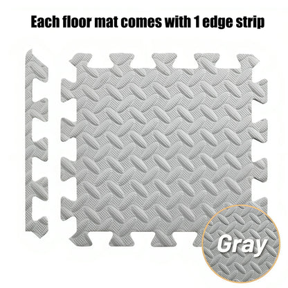 Interlocking EVA Foam Fitness Mats for Gym and Play Areas