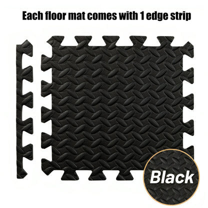 Interlocking EVA Foam Fitness Mats for Gym and Play Areas