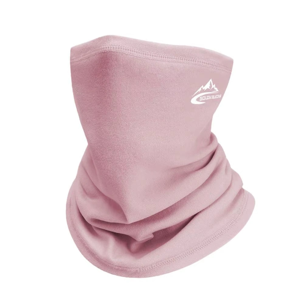 Unisex Winter Sports Bandana - Velvet Thermal Neck Warmer for Skiing, Hiking, Cycling, and Snowboarding - Windproof Headgear