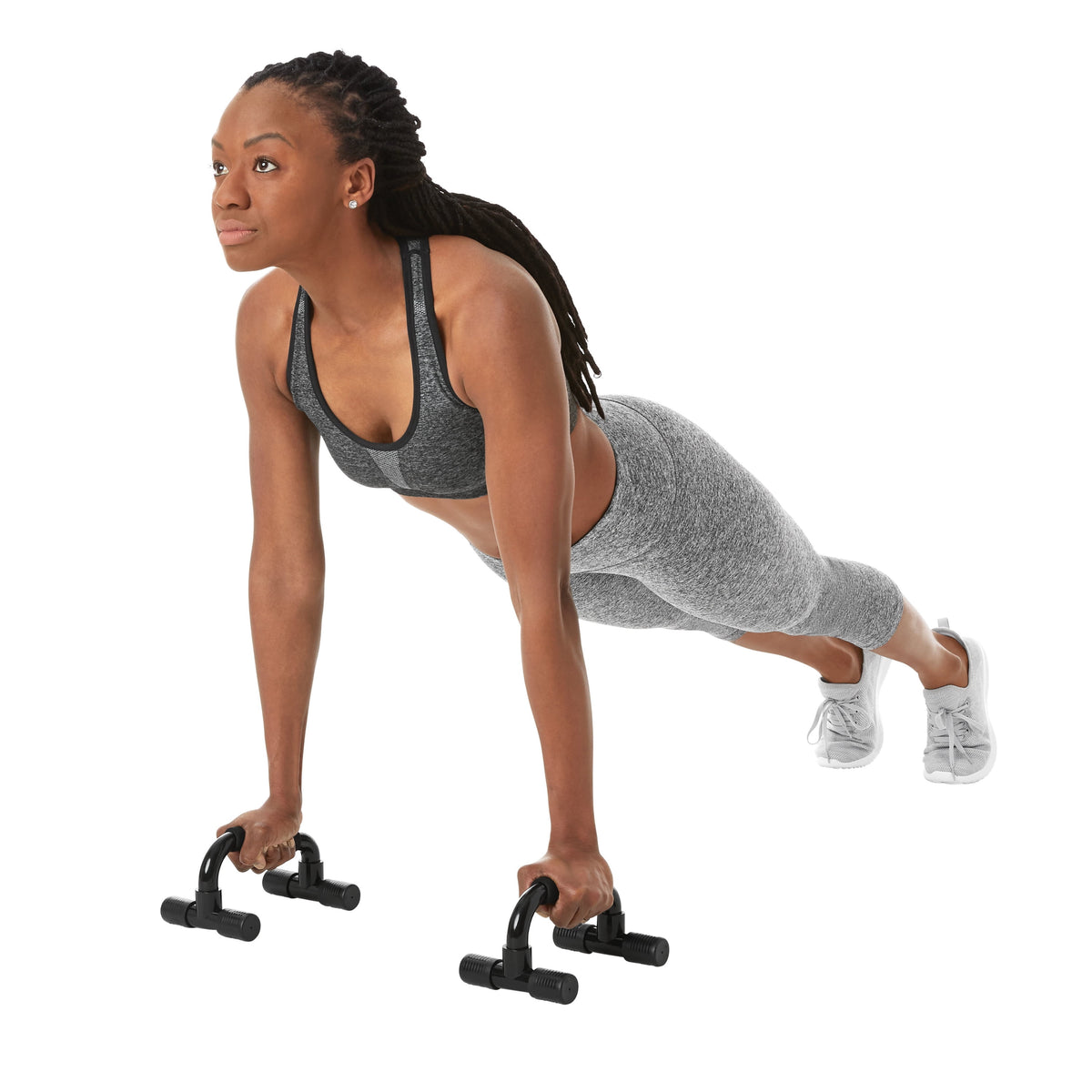Comprehensive Home Gym Equipment Set: Resistance Tubes, Ab Wheel, Jump Rope, and Push-Up Bars