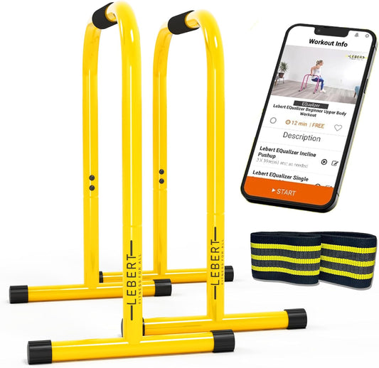 Lebert Equalizer Total Body Strengthening Dip Station - Standard and XL Models