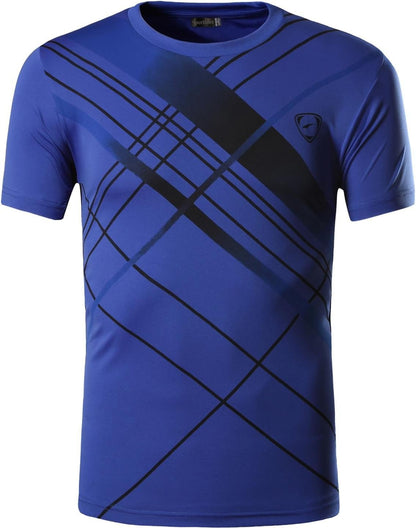 Youth Quick-Dry Wicking Performance T-Shirt for Boys and Girls - Short Sleeve Athletic Top for Tennis and Golf (LBS701)